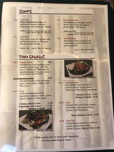 bangkok kitchen maumee menu